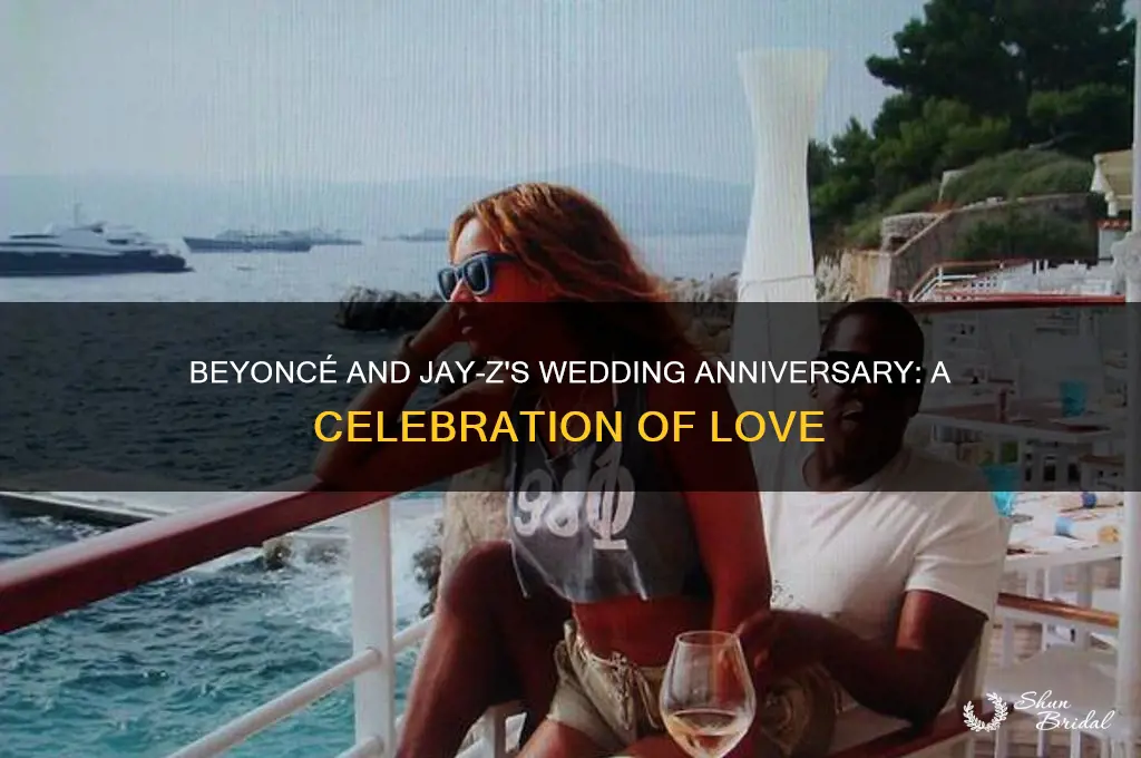 when is beyonce wedding anniversary