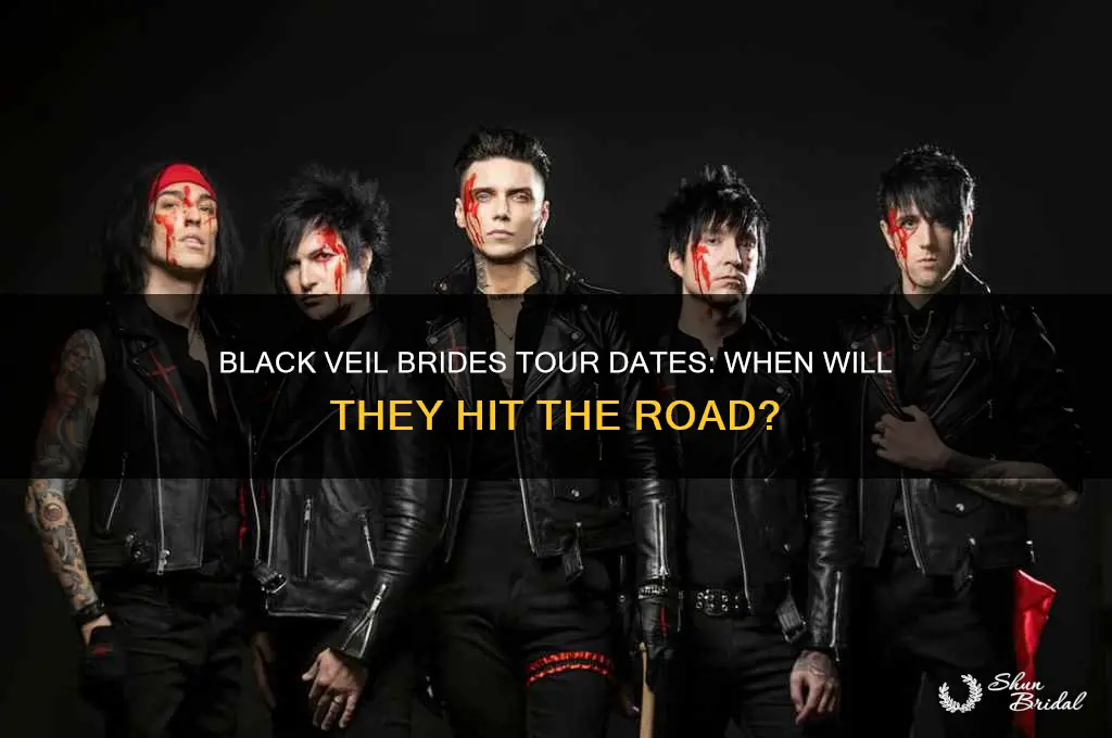 when is black veil brides going on tour