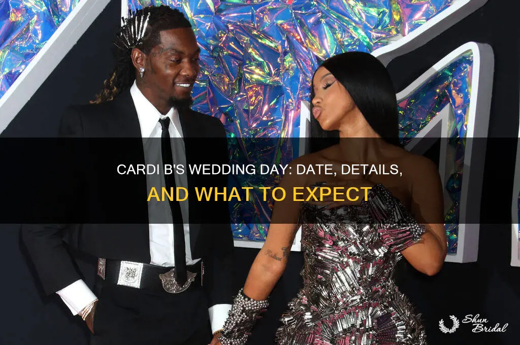 when is cardi b wedding day