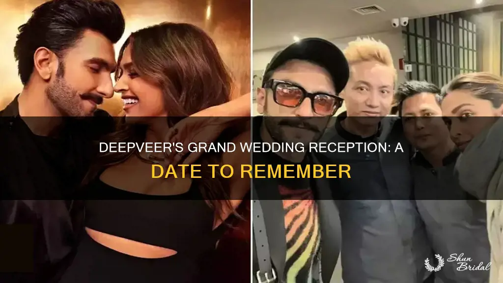 when is deepika ranveer wedding reception