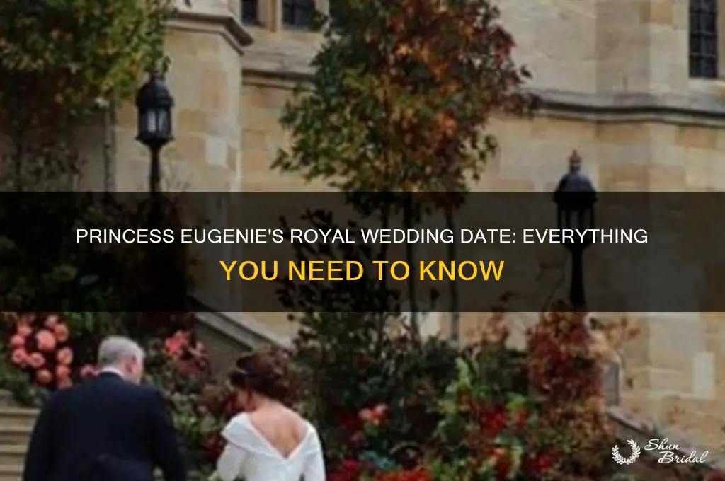 when is eugenie royal wedding