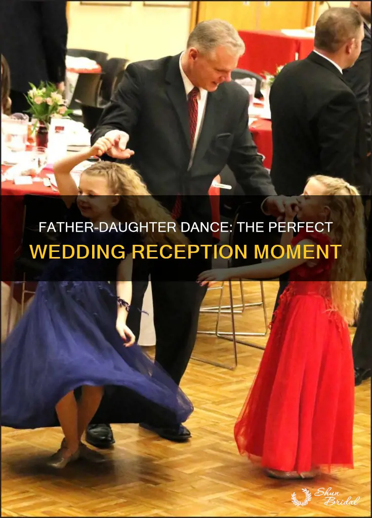 when is father daughter dance wedding reception