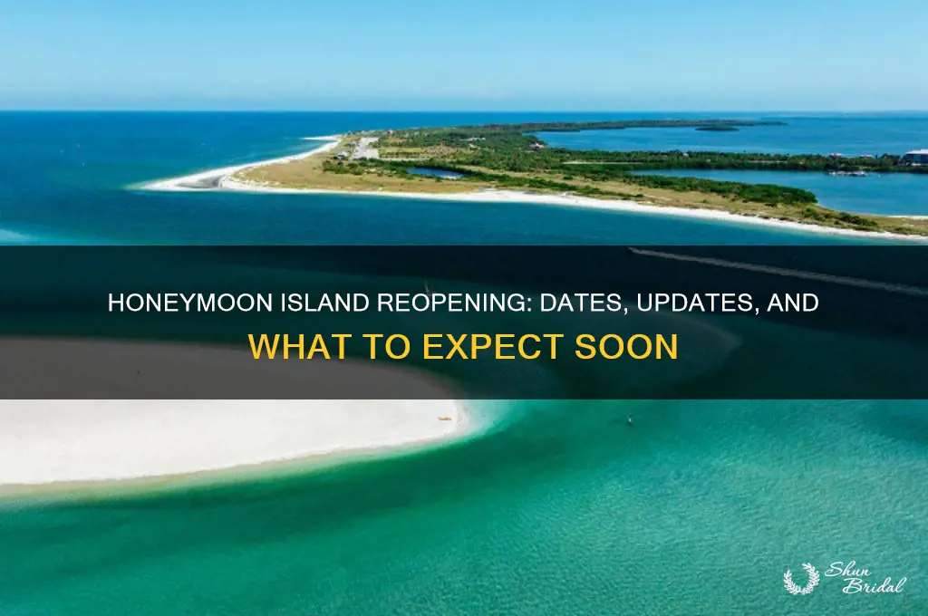 when is honeymoon island reopening