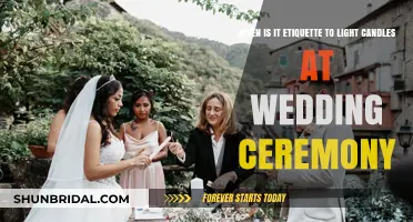 Wedding Candle Lighting Etiquette: Perfect Timing for Your Ceremony