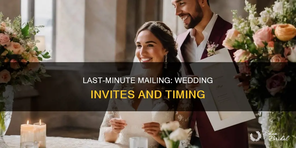 when is it to late to mail wedding invitations