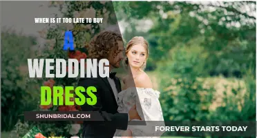 Finding the Perfect Wedding Dress: Timing is Everything