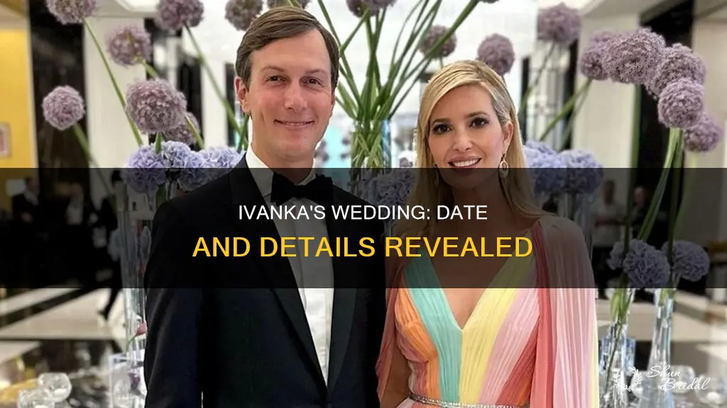 when is ivankas wedding date