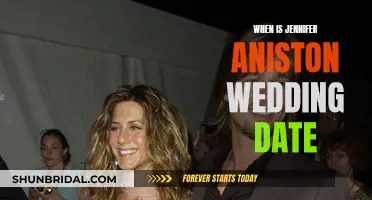 Jennifer Aniston's Wedding: Date and Details Revealed