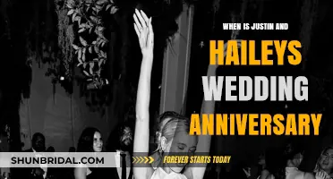 Justin and Hailey Bieber's Wedding Anniversary Date Revealed