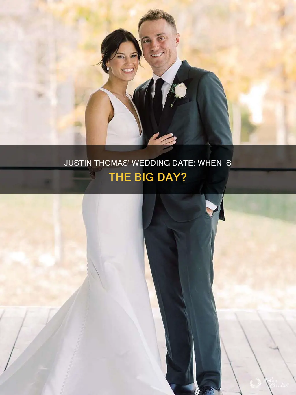 when is justin thomas wedding date