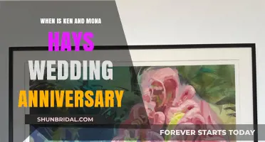 Ken and Mona Hays' Wedding Anniversary: A Celebration of Love