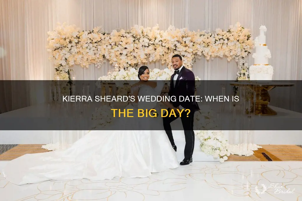 when is kierra sheard wedding date