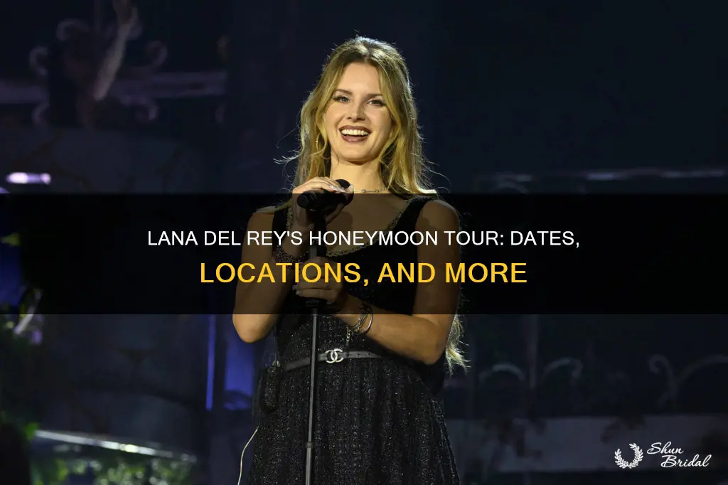 when is lana del rey honeymoon tour