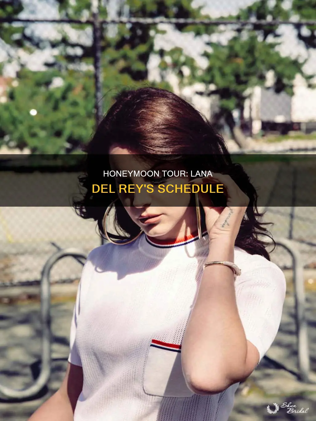 when is lana del rey honeymoon tour