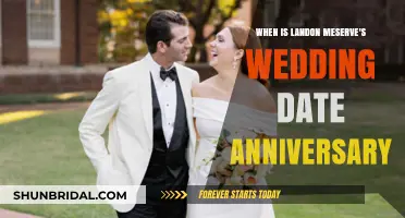 Landon Meserve's Wedding Date Anniversary: A Celebration of Love