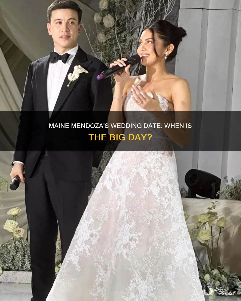 when is maine mendoza wedding date