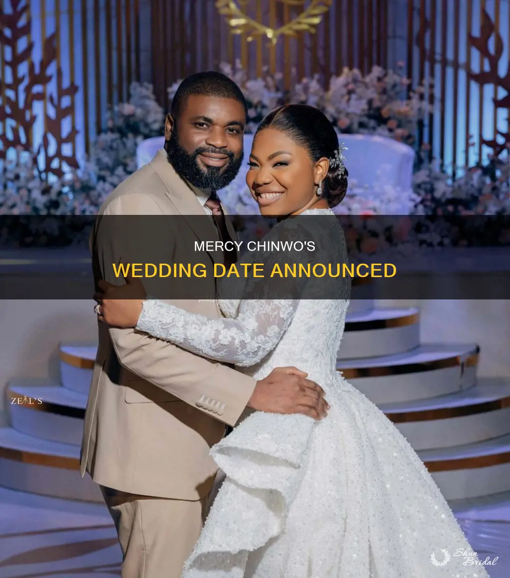 when is mercy chinwo wedding date