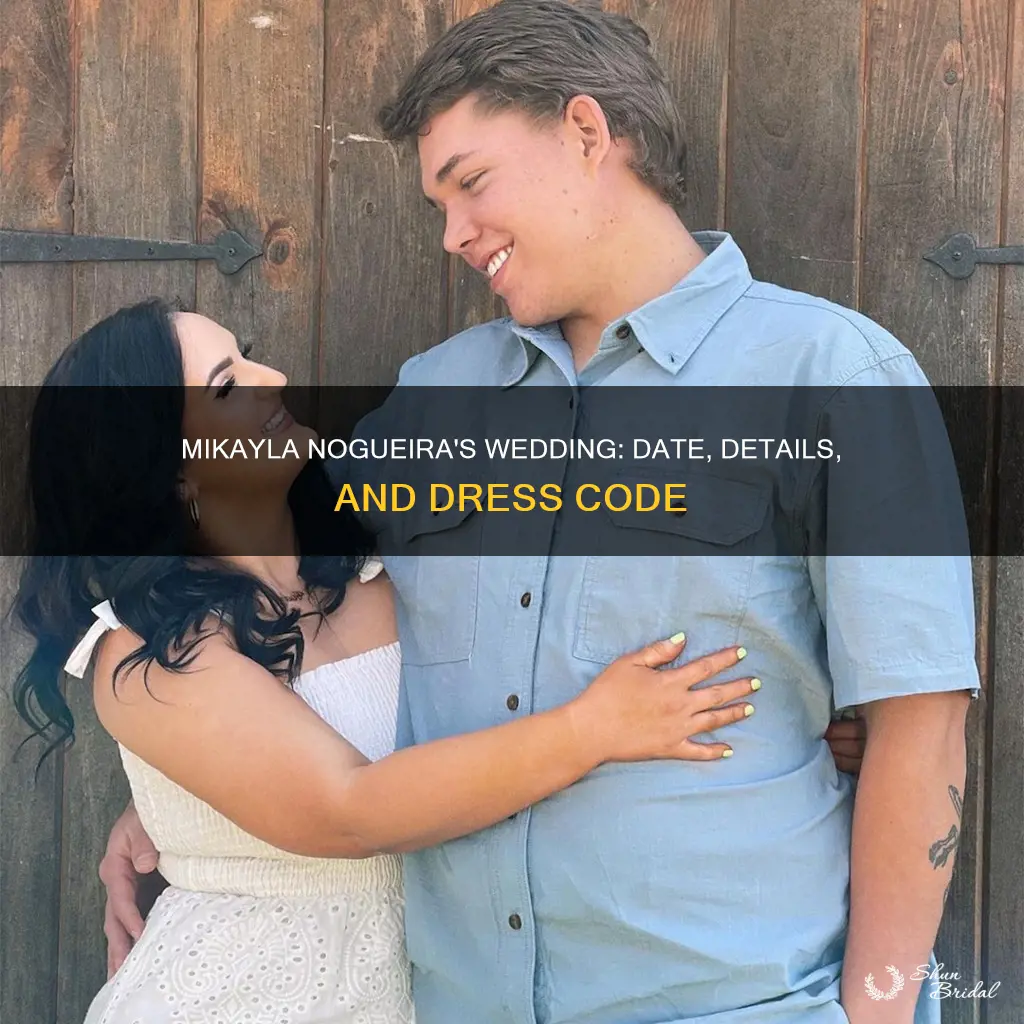 when is mikayla nogueira wedding