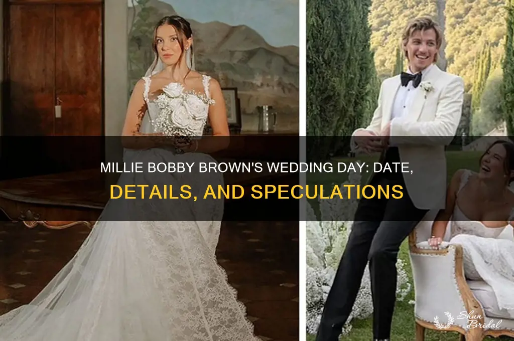 when is millie bobby brown wedding day