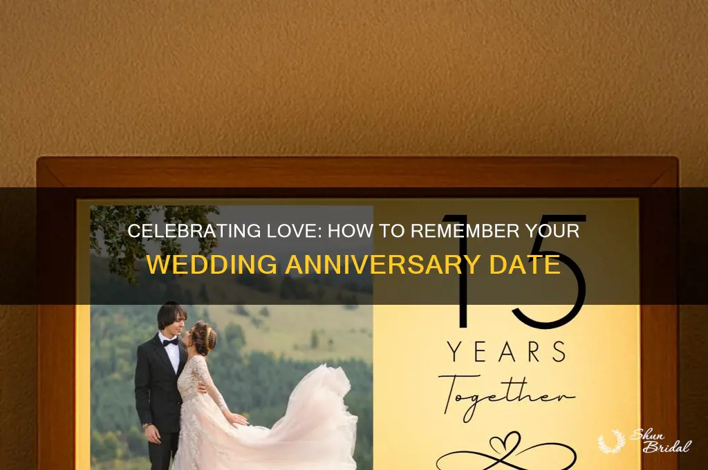 when is my wedding anniversary date