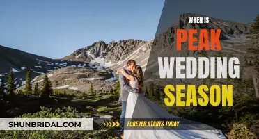 The Busiest Months for Tying the Knot