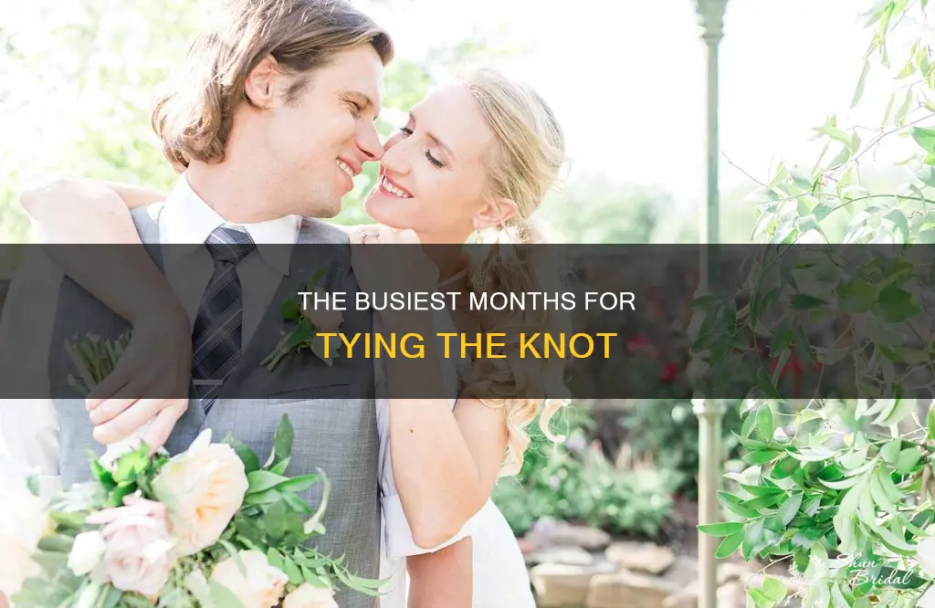 when is peak wedding season