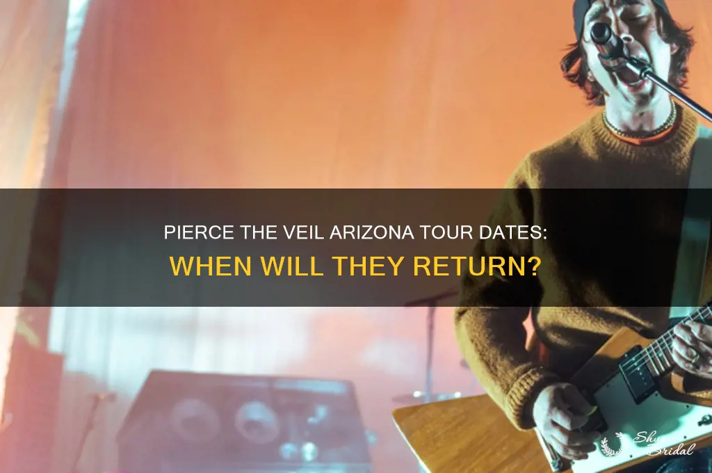 when is pierce the veil coming to arizona