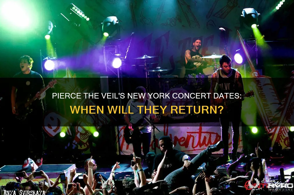 when is pierce the veil coming to new york