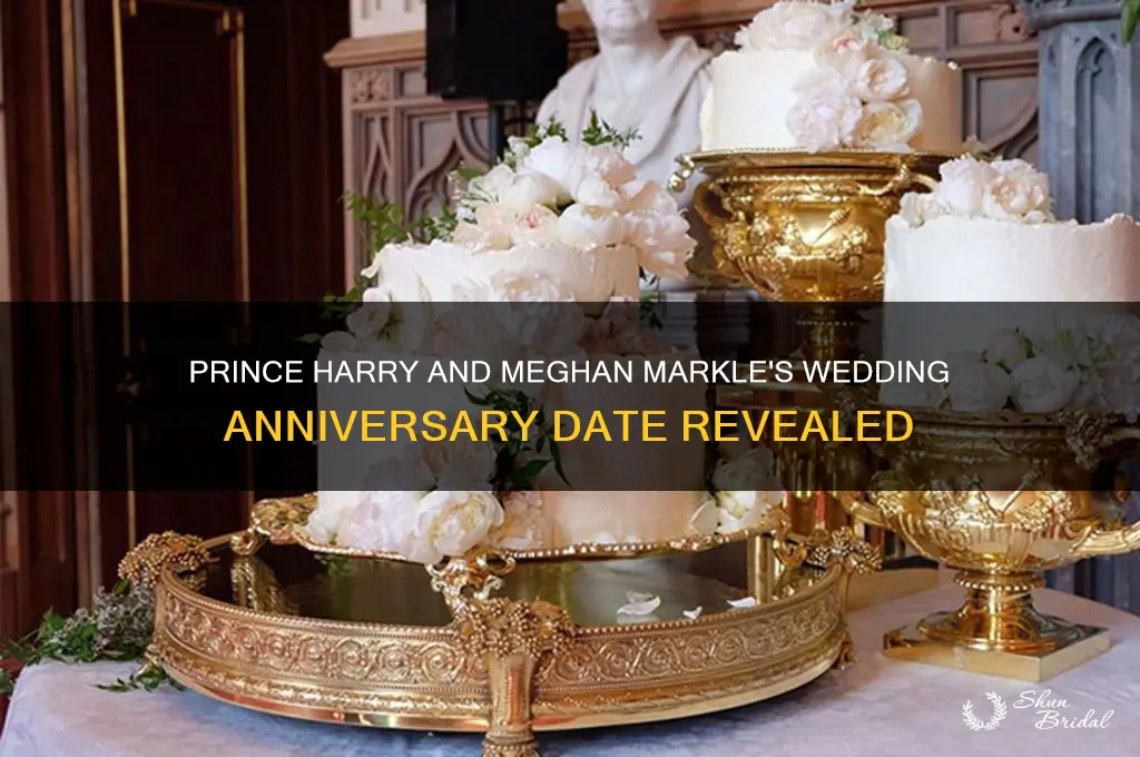when is prince harry and meghan wedding anniversary
