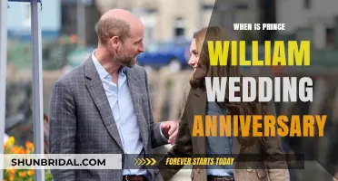 Prince William and Kate Middleton's Wedding Anniversary Date Revealed