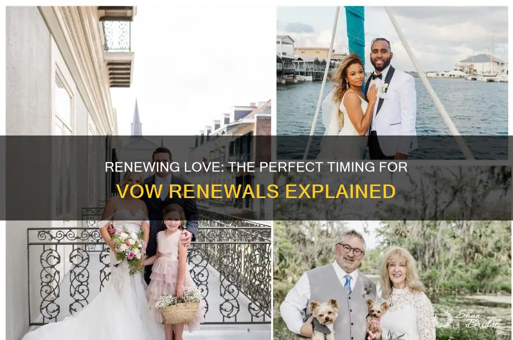 when is renewal of vows