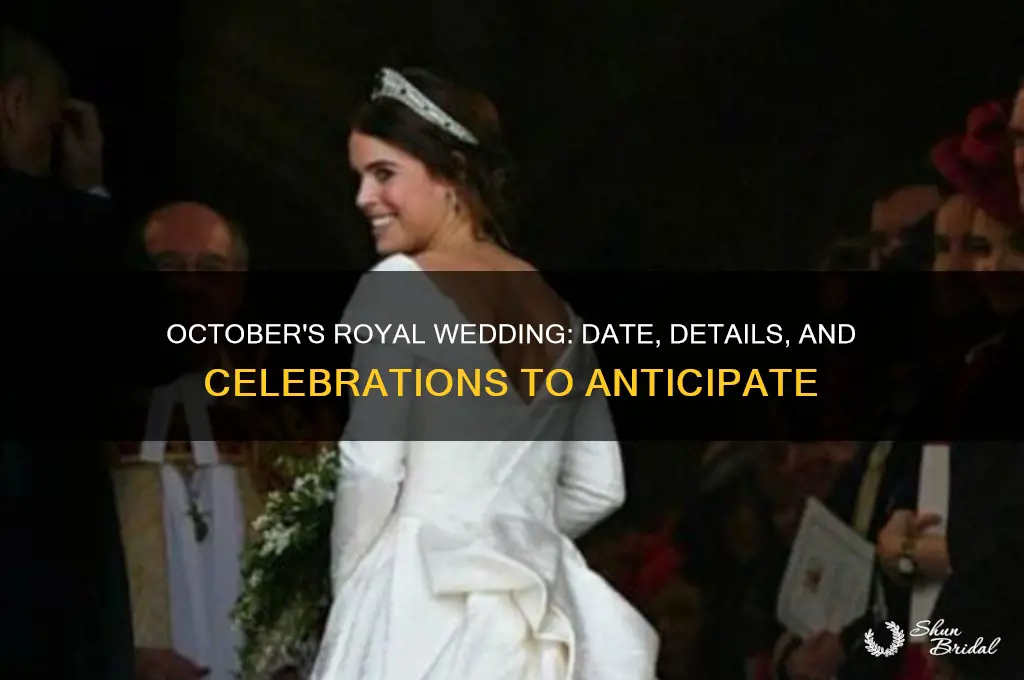 when is royal wedding in october