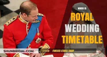 Royal Wedding Timetable: Key Dates and Events to Mark Your Calendar