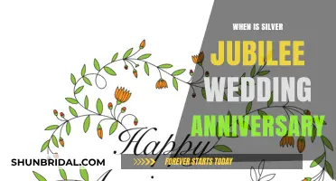Celebrating 25 Years of Love: The Silver Jubilee Wedding Anniversary
