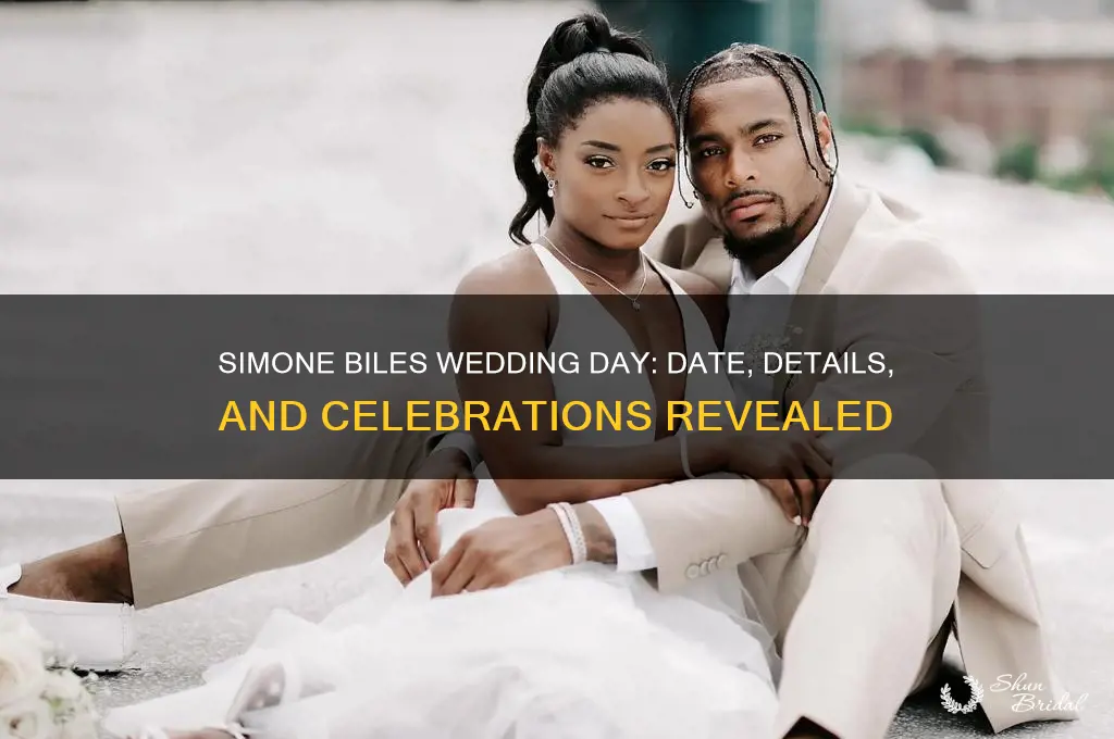 when is simone biles wedding day