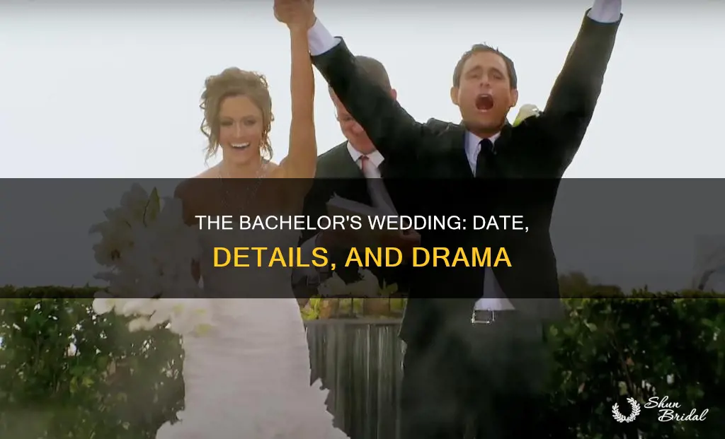 when is the bachelor wedding