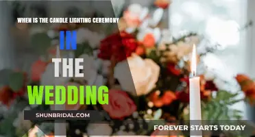When to Light the Unity Candle in Your Wedding Ceremony