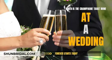Champagne Toast: The Perfect Wedding Moment