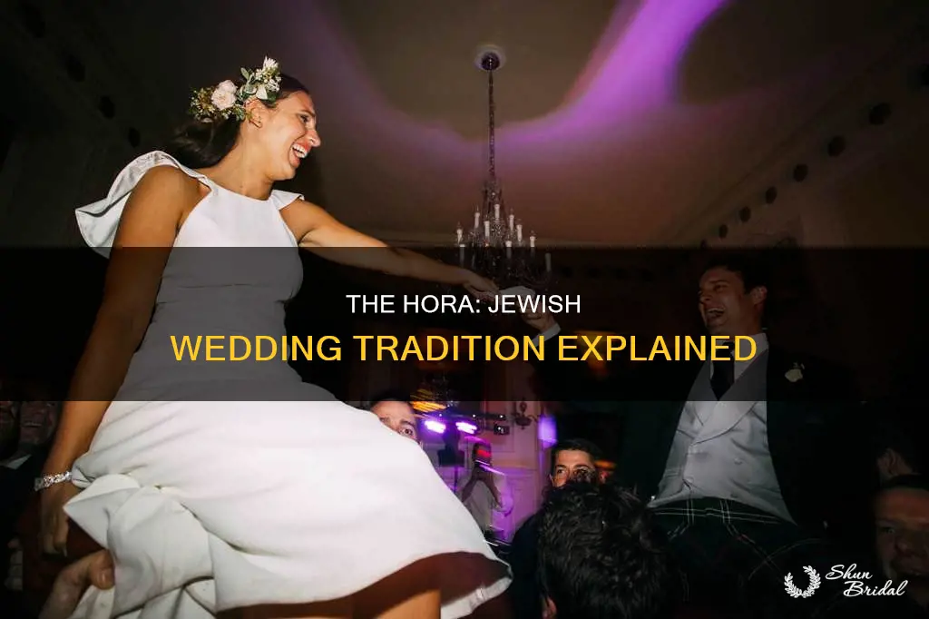 when is the hora done at a jewish wedding