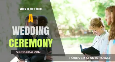 The Moment of 'I Do': Timing in Wedding Ceremonies Explained
