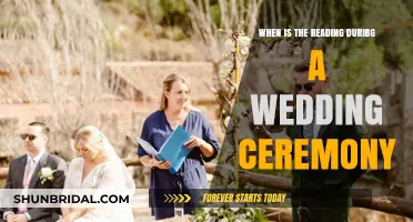 When to Include a Reading in Your Wedding Ceremony: A Guide