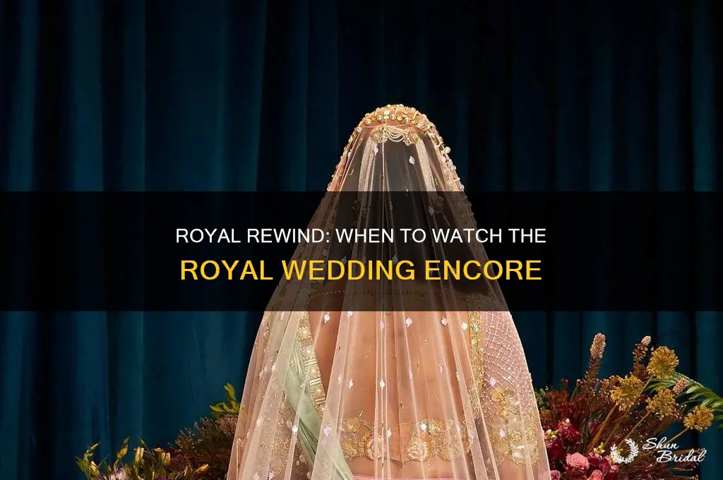 when is the reshowing of the royal wedding
