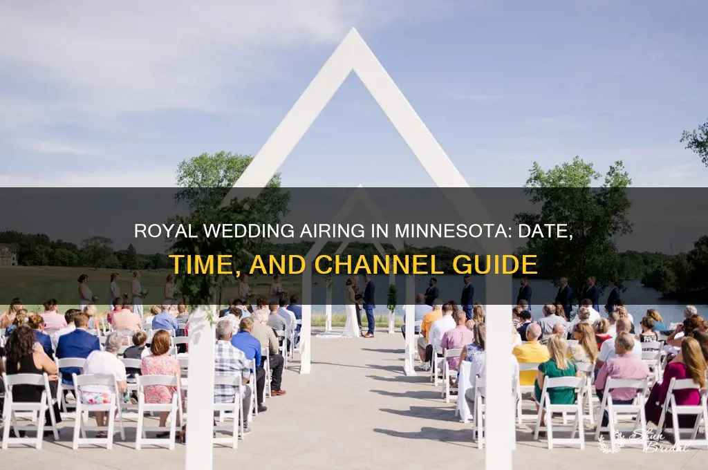 when is the royal wedding airing in mn