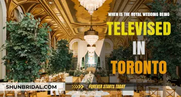 Toronto's Royal Wedding TV Schedule: When and Where to Watch