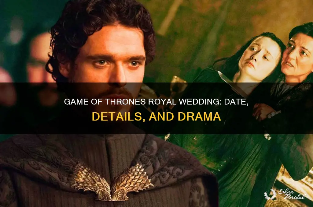 when is the royal wedding in game of thrones