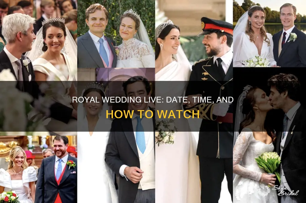 when is the royal wedding live