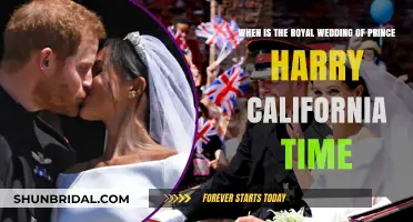 Prince Harry's Royal Wedding: California Time and Viewing Guide