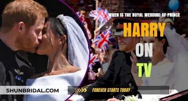 Prince Harry's Royal Wedding: TV Broadcast Date and Time Revealed
