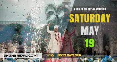 Royal Wedding Date Confirmed: May 19th Saturday Celebration Details