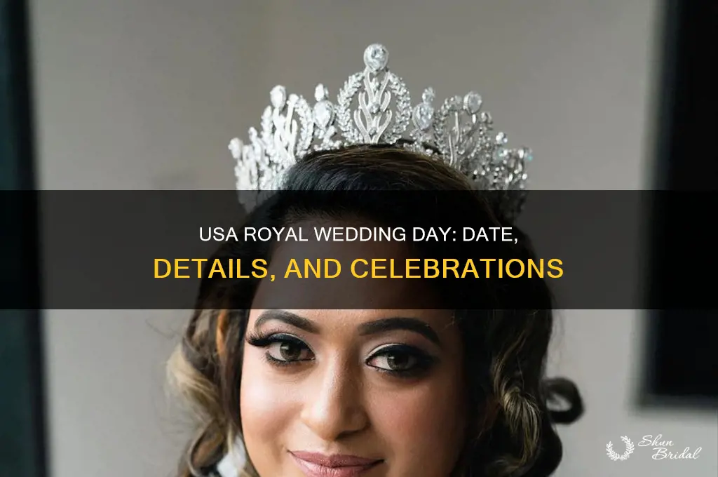 when is the royal wedding usa day